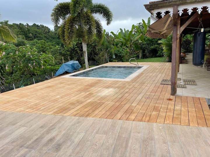 Terrasse en bois Martinique