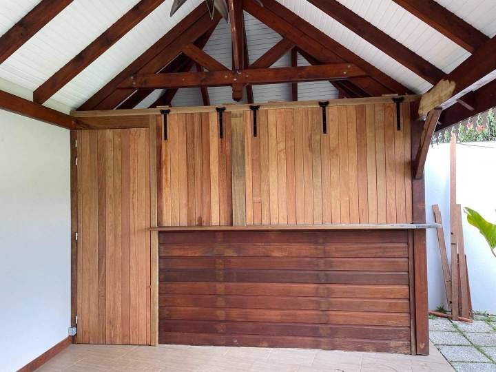 Charpente en bois Martinique