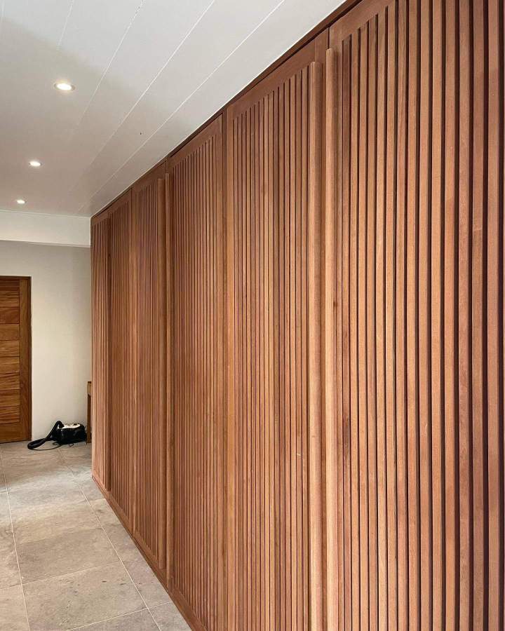 Bardage intérieur en bois Martinique