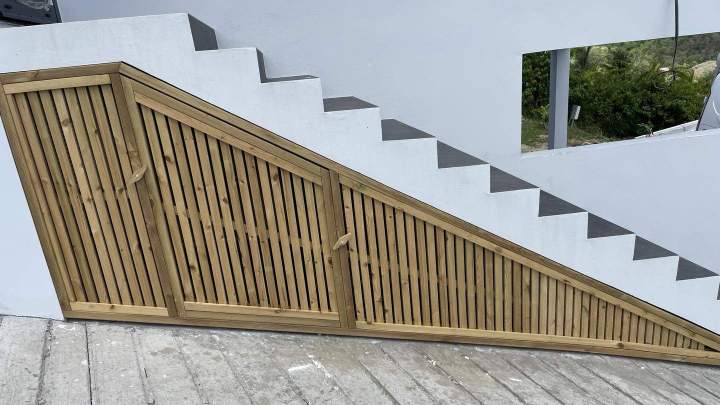 Escalier extérieur Martinique