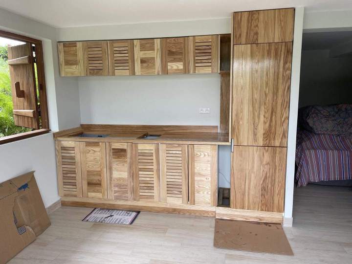 Installation placard de cuisine Martinique